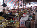 Lokaler Markt in Ganlanba