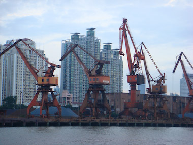 Unterwegs in Shanghai